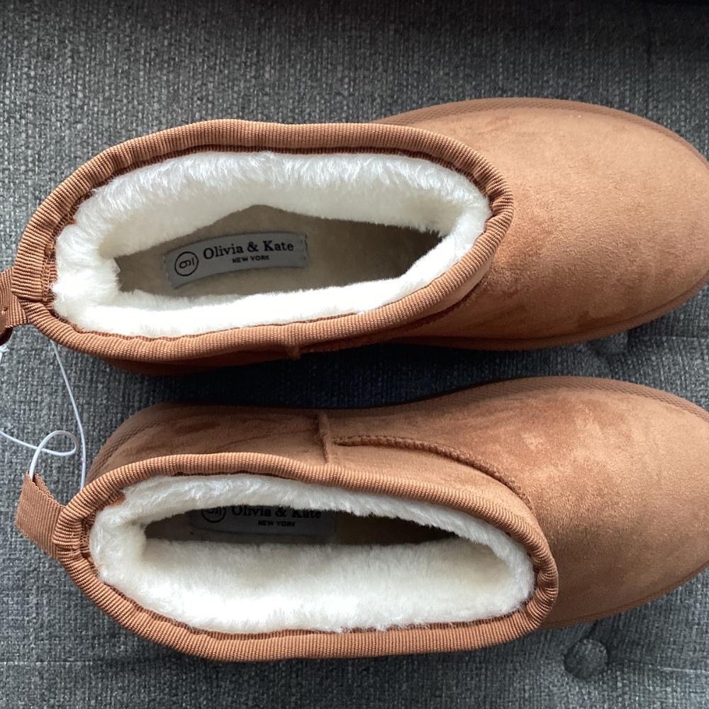 Olivia and Kate flat heel platform booties - Picture 11 of 15